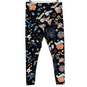 LuLaRoe Women TC2 Leggings Skulls Lucky Love Dice Butterfly Carpe Diem Novelty